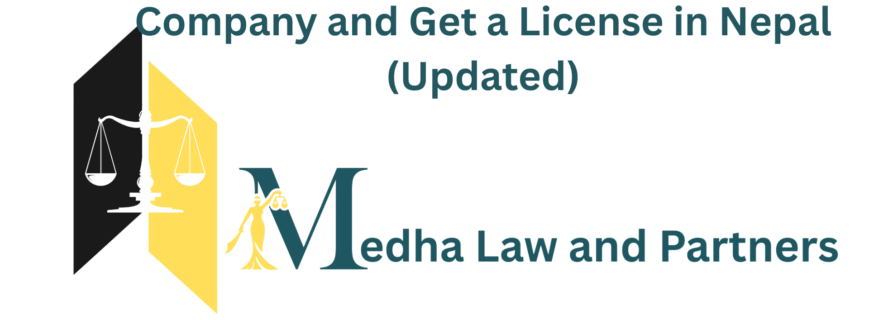 Construction company registration and licensing process in Nepal showing documents, licenses, and technical staff.